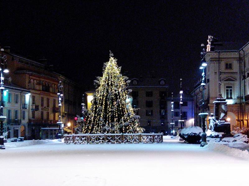 Natale in piazza Chanoux