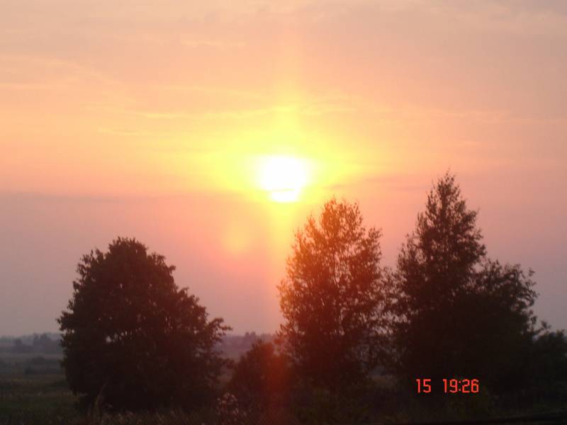 tramonto a Suzdal