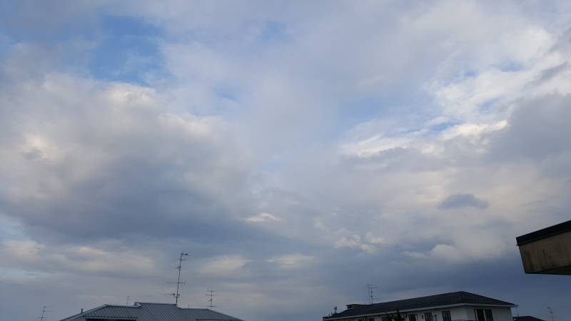 Novara nuvole ore 20.00