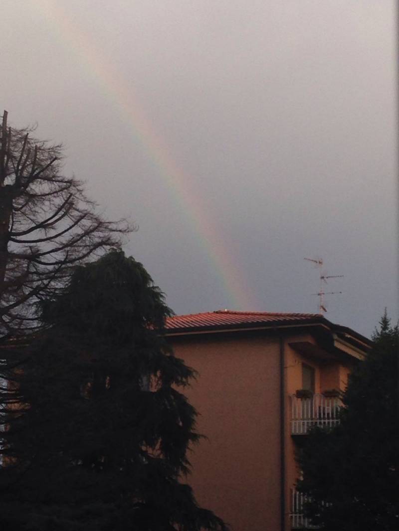 pioggia e arcobaleno