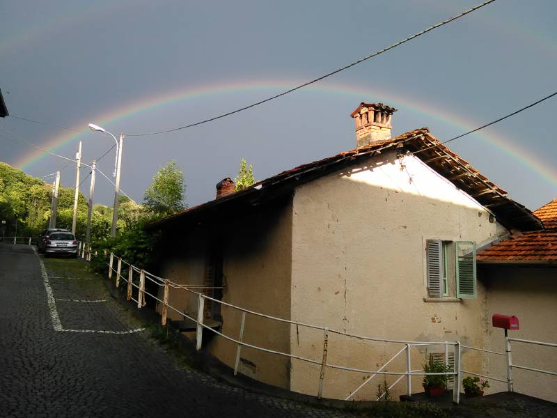 Arcobaleno in montagna
