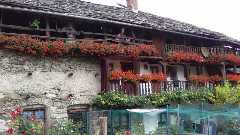 balcone in fiore