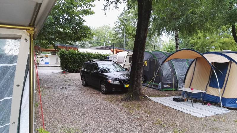 Diluvio in camping