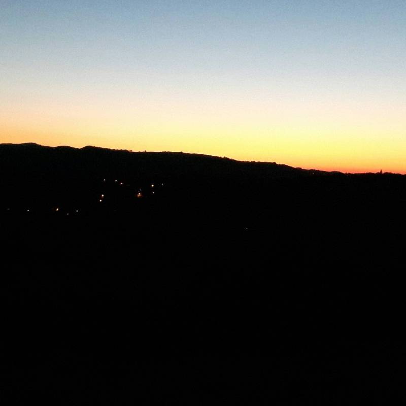 tramonto al forlano