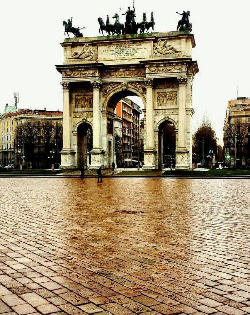 pioggia Milano