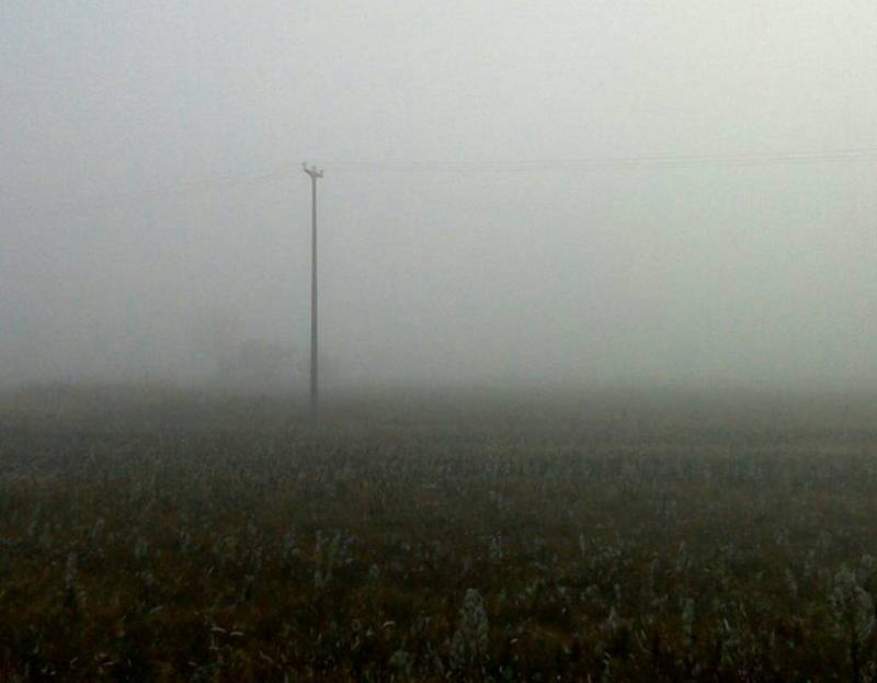 nebbia a Chivasso