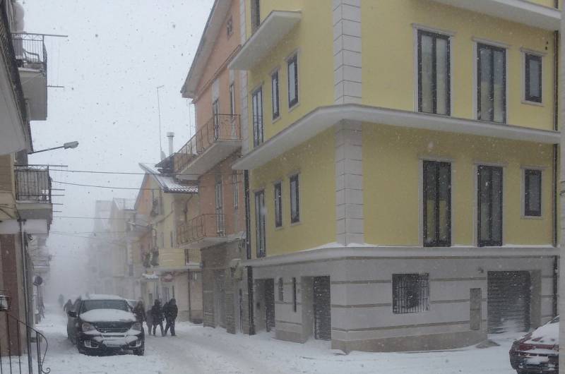 neve a san Giovanni rotondo il 07012017