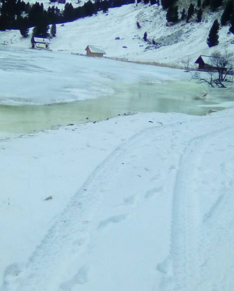 ghiaccio in val Duron