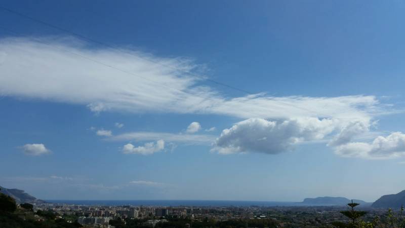 Vista su Palermo 22 aprile ore 11