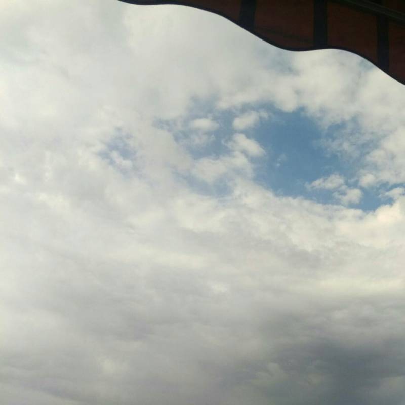 nuvole sparse a Varese