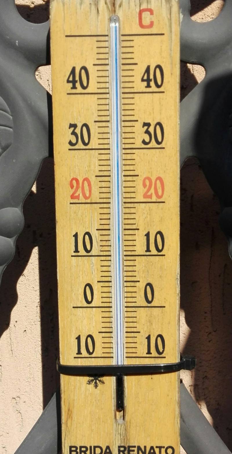 Adesso siamo a piu' di 51c