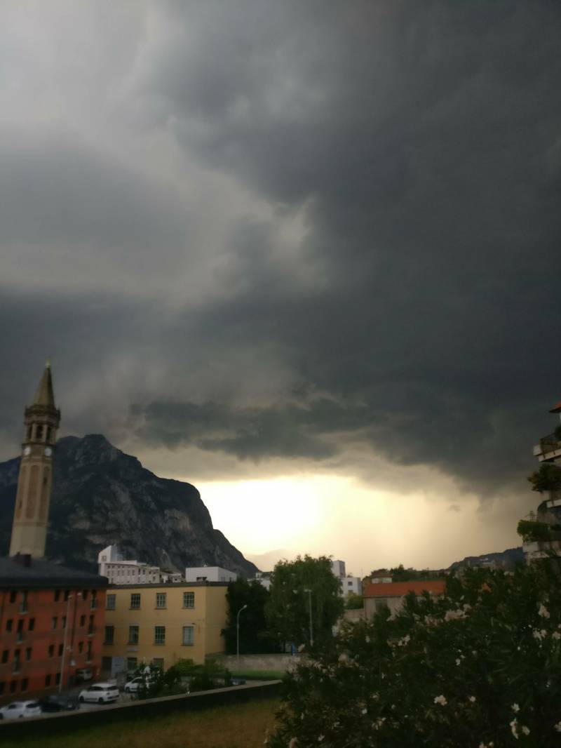 Temporale in arrivo
