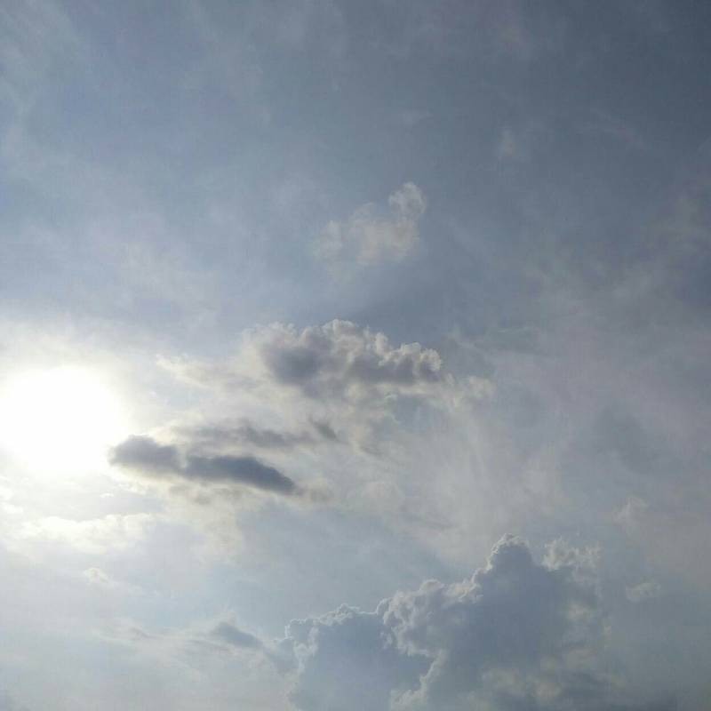 Caldo umido senza precipitazioni 