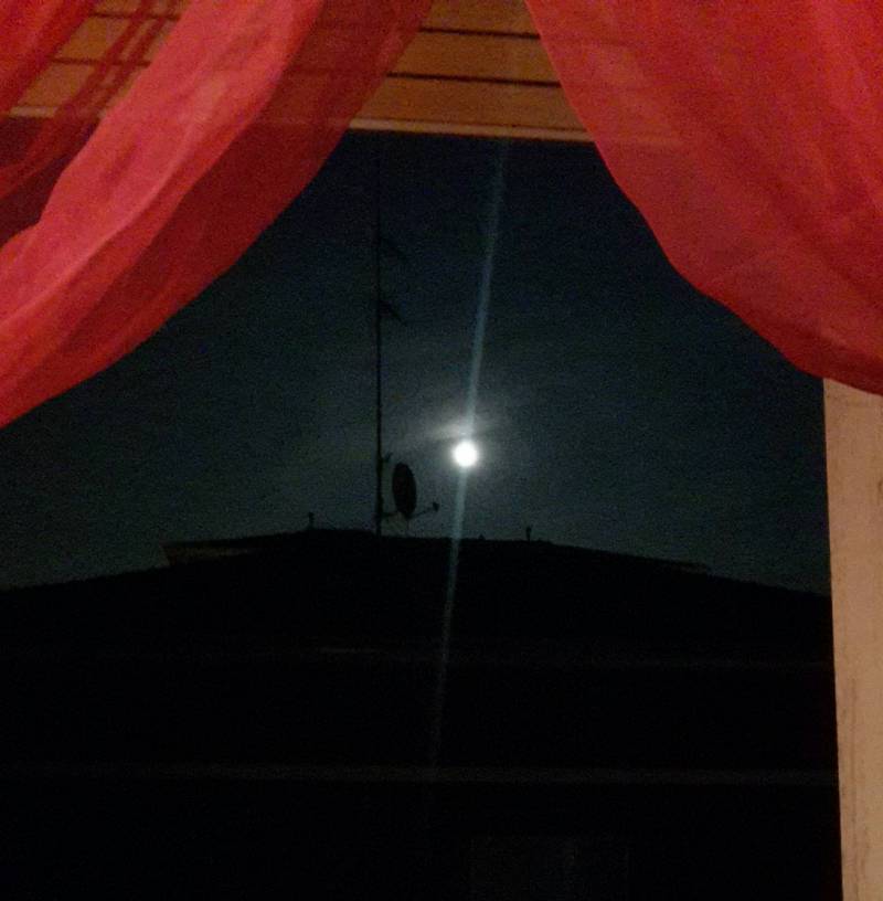 Luna alla finestra