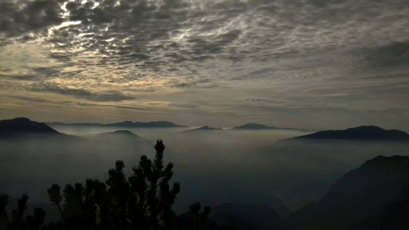 Nubi in valle di ledro