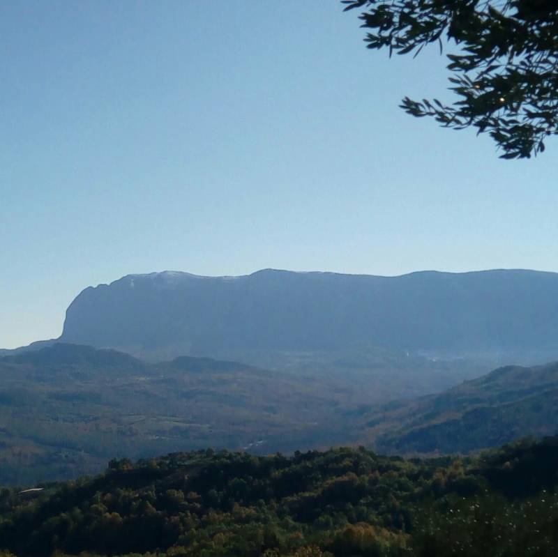 Monte bulgheria visto da laurito