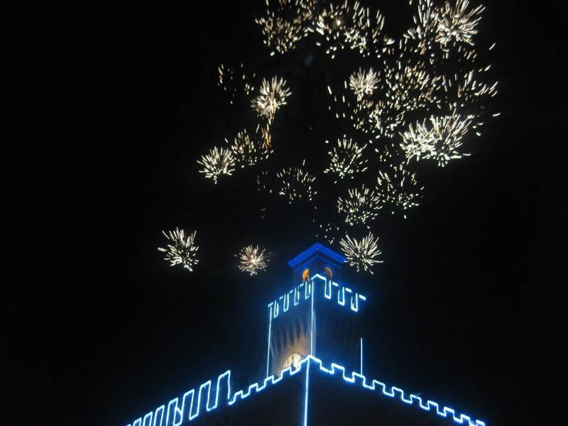 Buon anno da castel san pietro terme.
