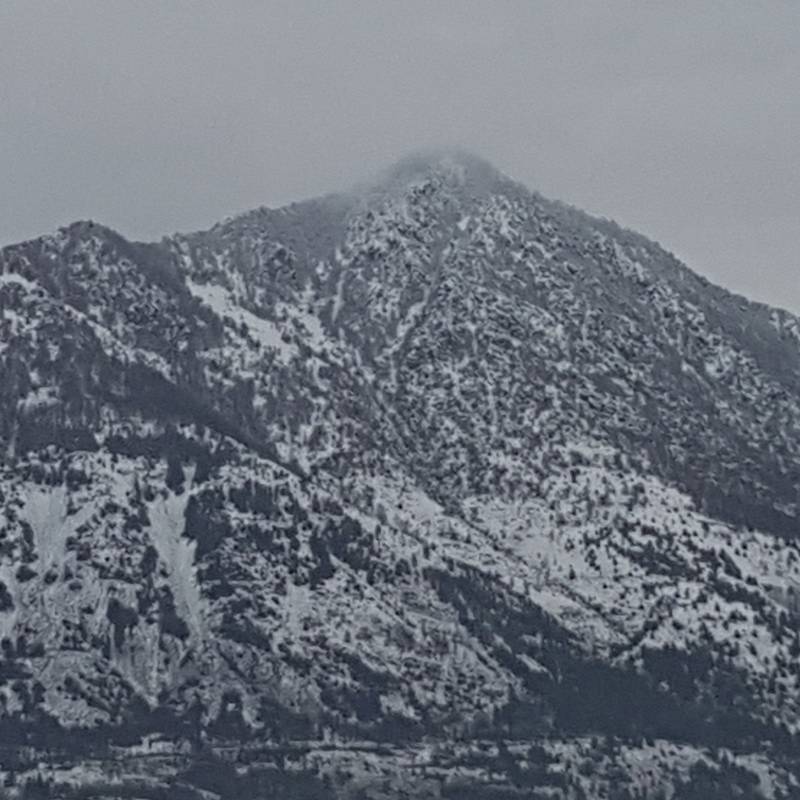 neve sui monti
