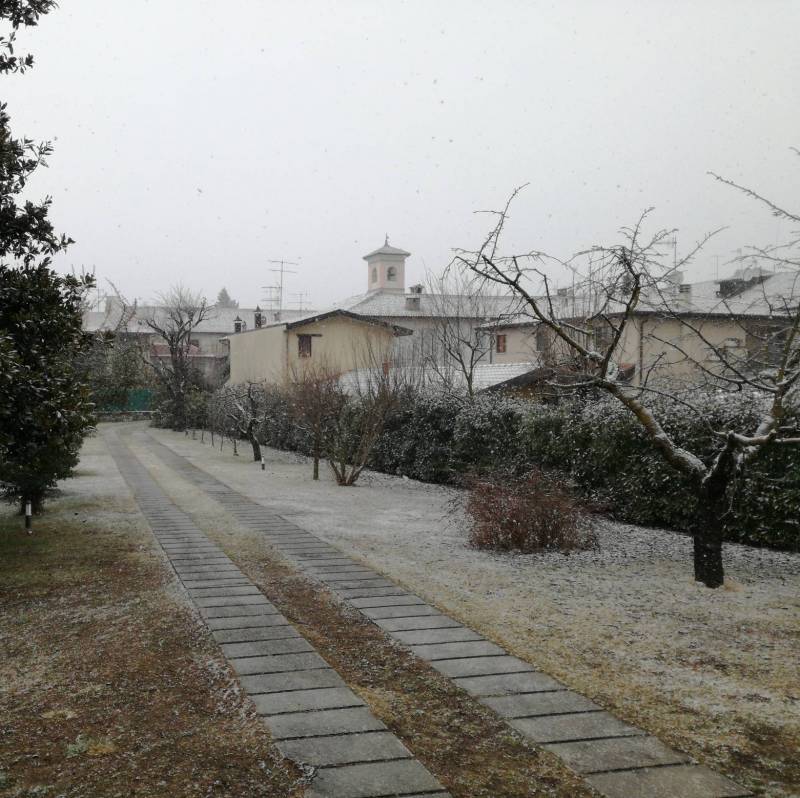 Nevica sul convento