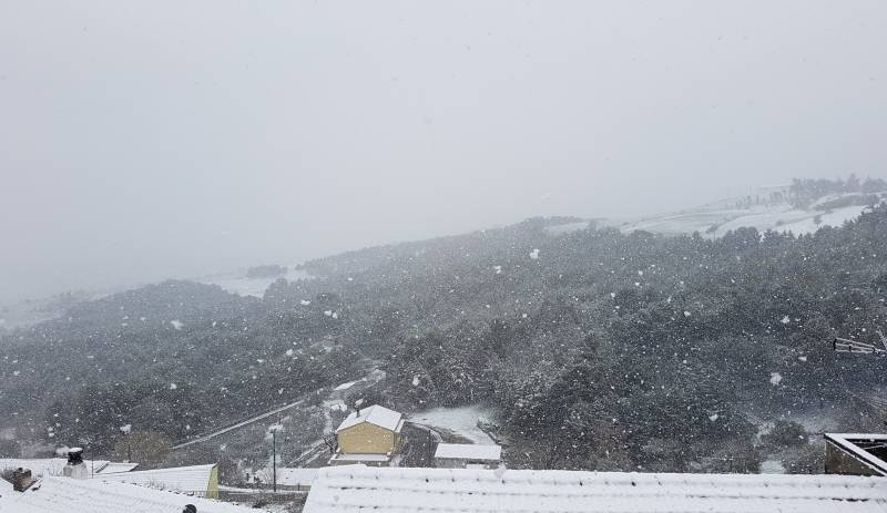 Nevica 27 febbraio 2018