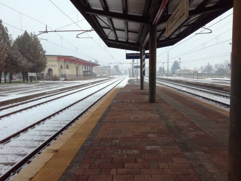 Neve in stazione