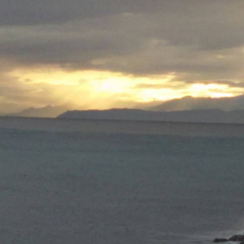 Tramonto da corso italia - genova