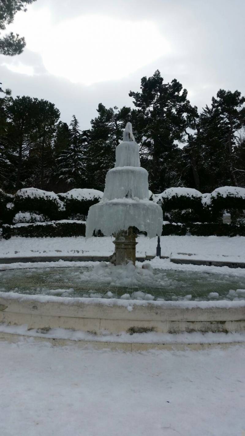 Fontana di ghiaccio