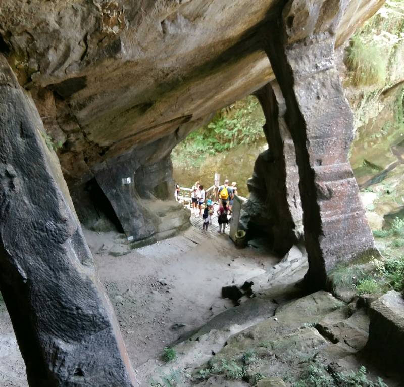 Gita a grotta caglieron