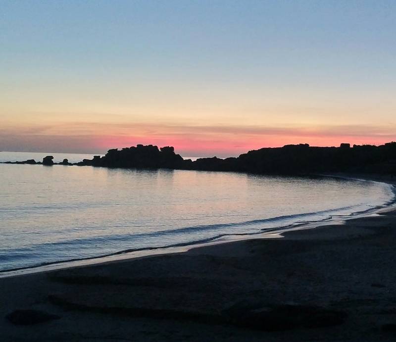Porto Paglietto tramonto