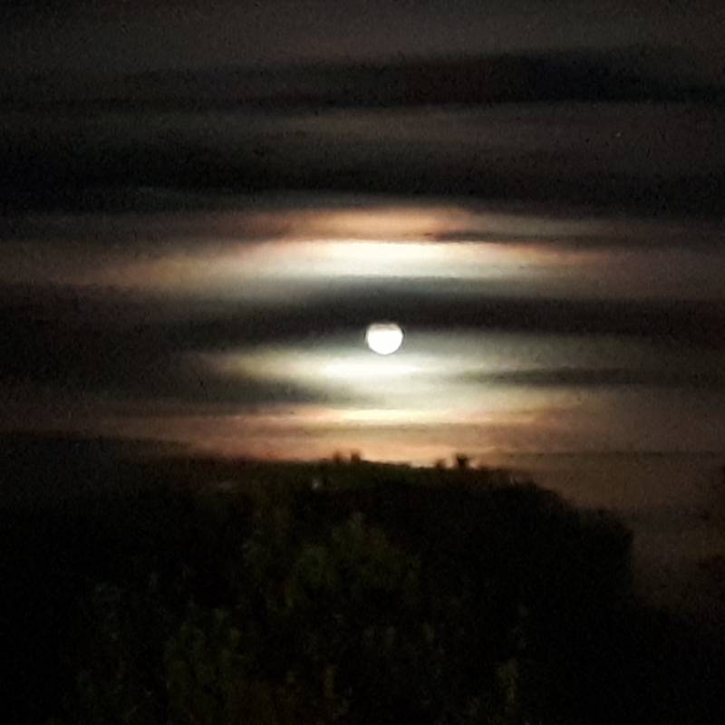 Luna serale del 24 ottobre 2018