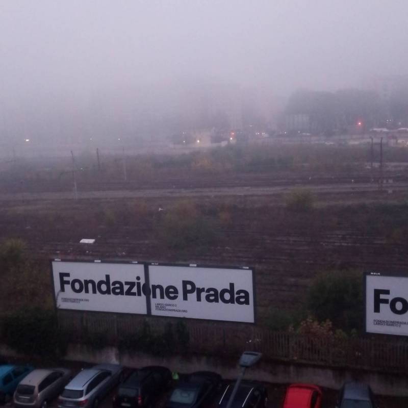 Milano sud nebbia in valpadana