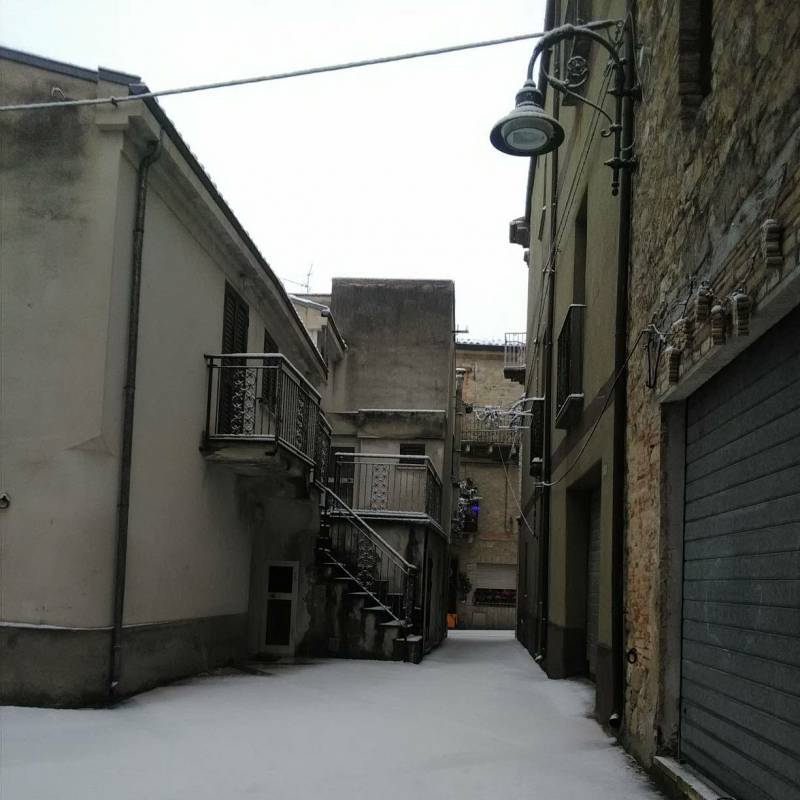 Nevicata a Perano ch 3 gennaio 2019