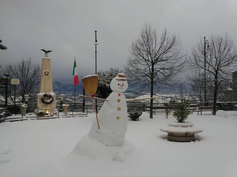 Perano ch nevicata del 4 gennaio 2019