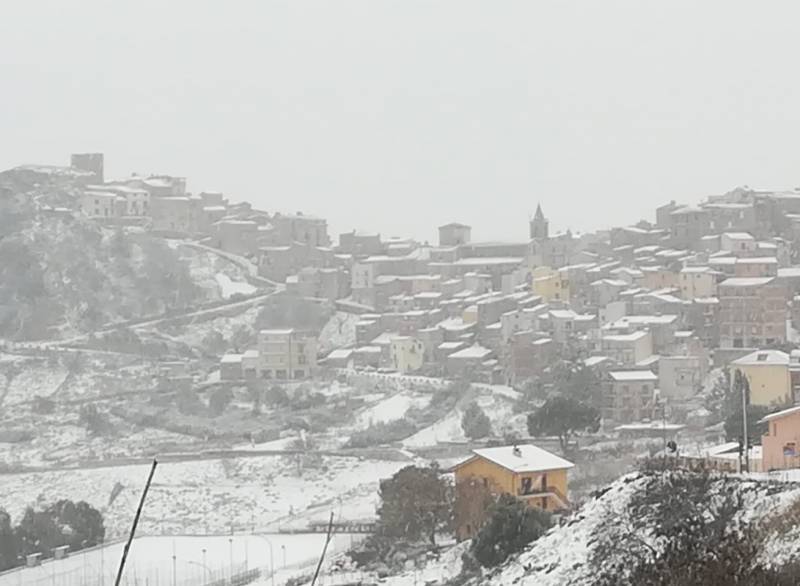 Castel di lucio neve 3 gennaio 2019