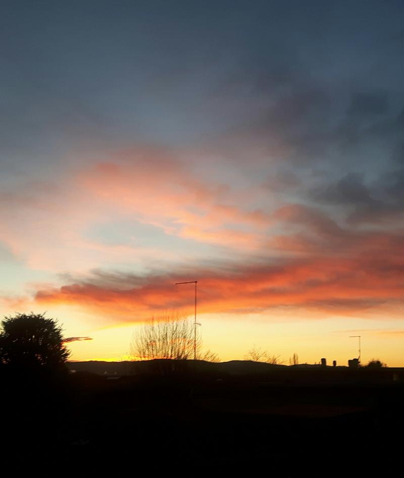 Tramonto del 11 02 2019