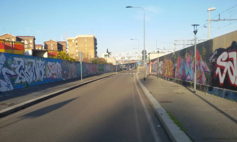 Graffiti in corvetto