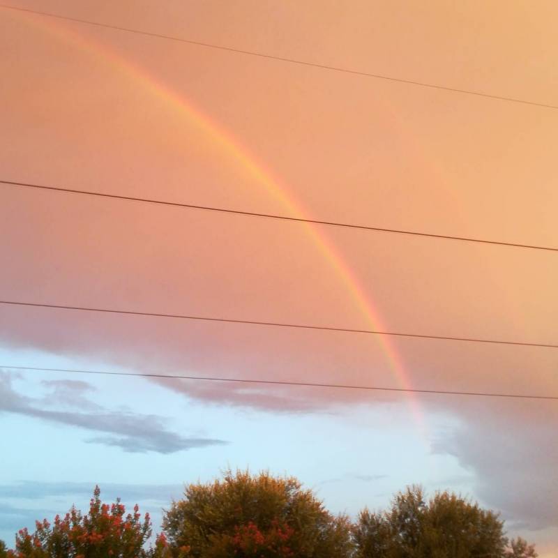 Dopo la pioggia l arcobaleno