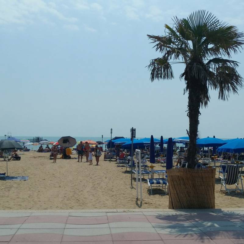 Spiaggia piazza milano