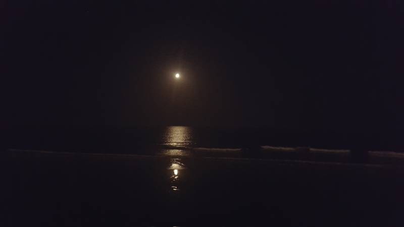 Mondragone beach di notte 10.08.2019