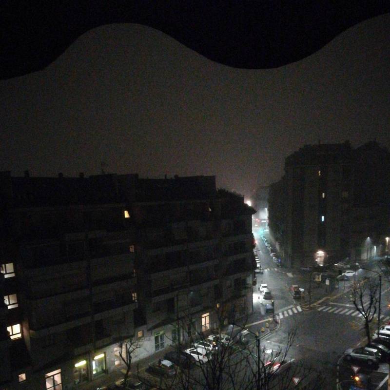 La nebbia del sabato sera