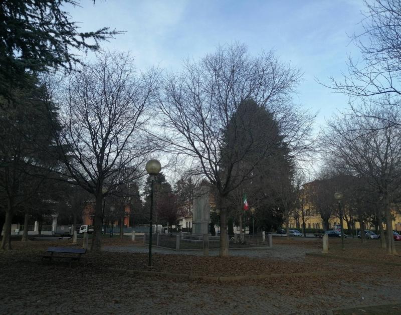 Parco di fronte alla scuola elementare boselli