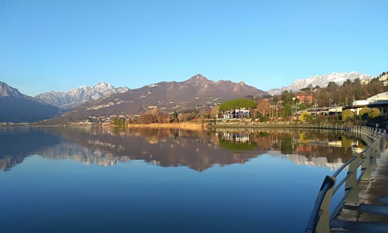 Il lago in gennaio