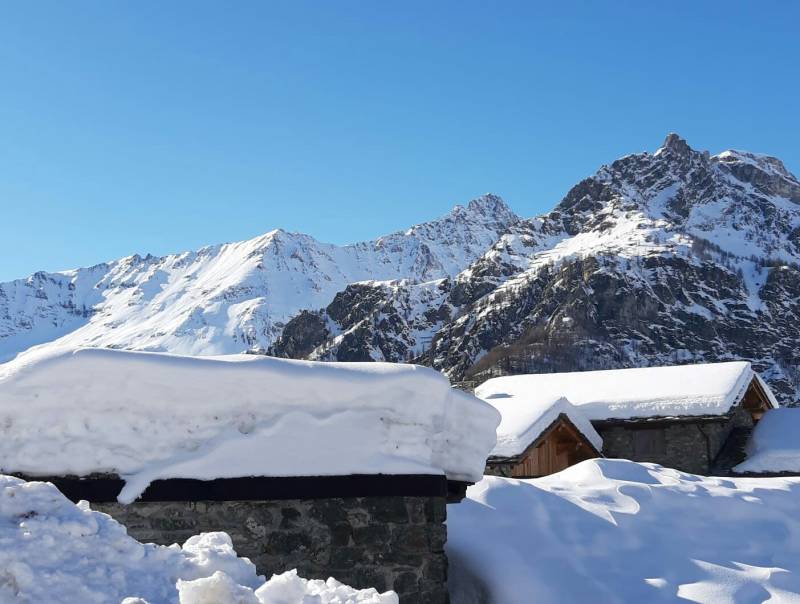 Un po di neve ma appena appena