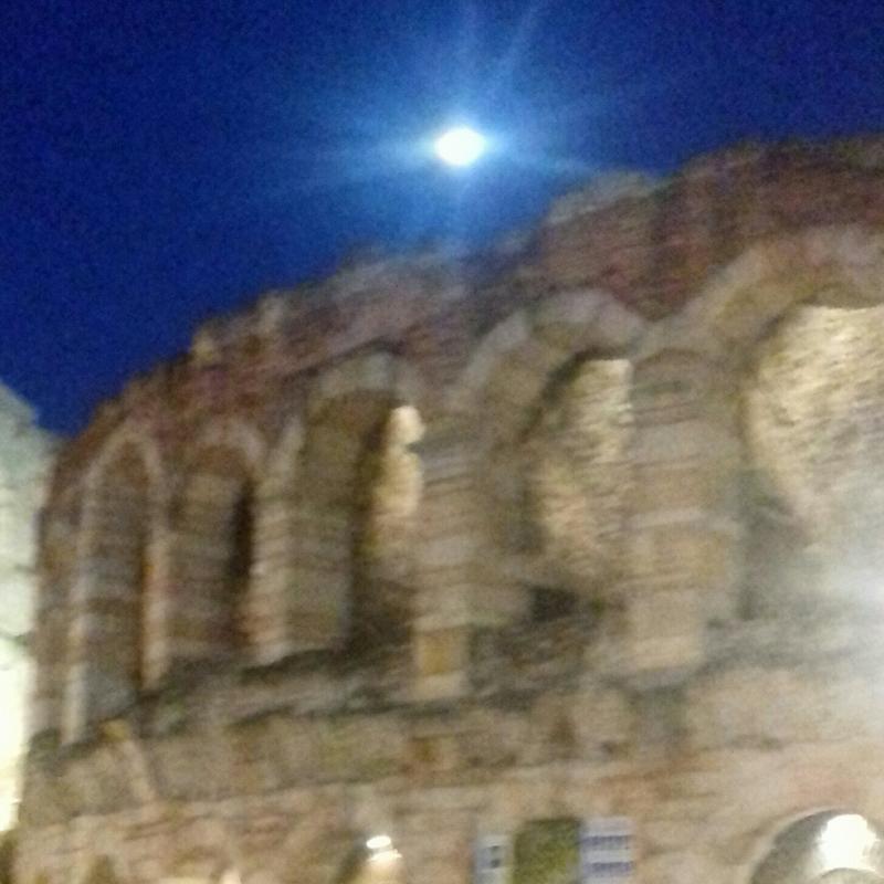 La luna ...in arena