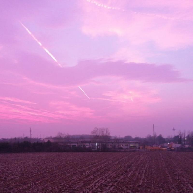 Tramonto rosa padova ovest