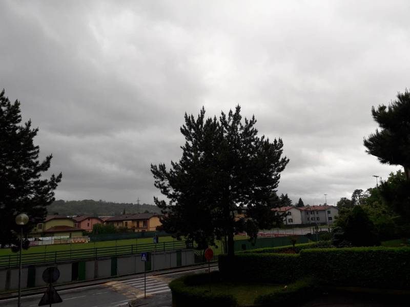 Giorno di pioggia primaverile