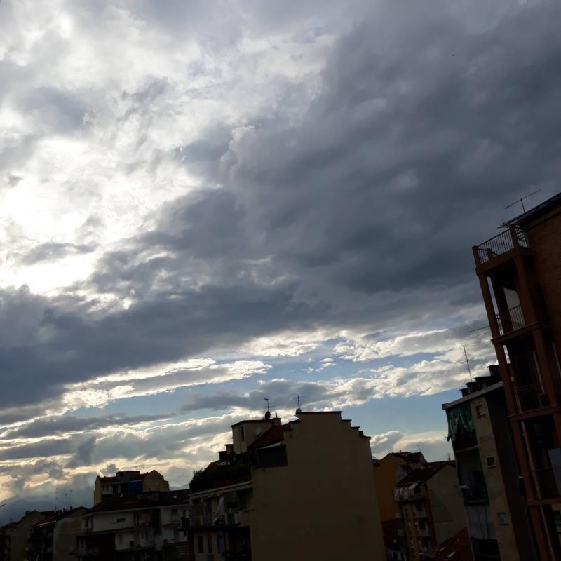 Torino nord vento abbastanza forte