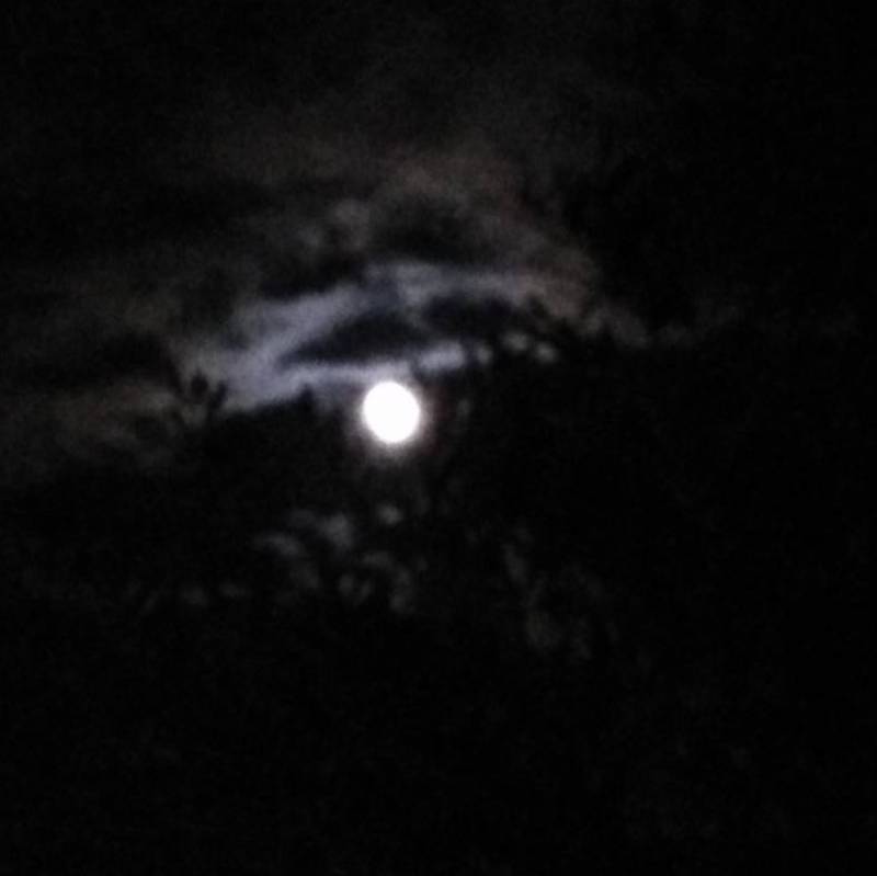 Luna di luglio dopo il temporale