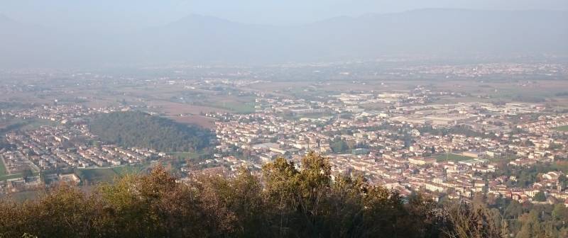 Vista malo dalla croce di monte pian