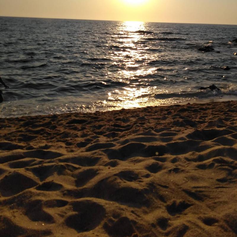 Mare un po' mosso ma temperatura in aumento